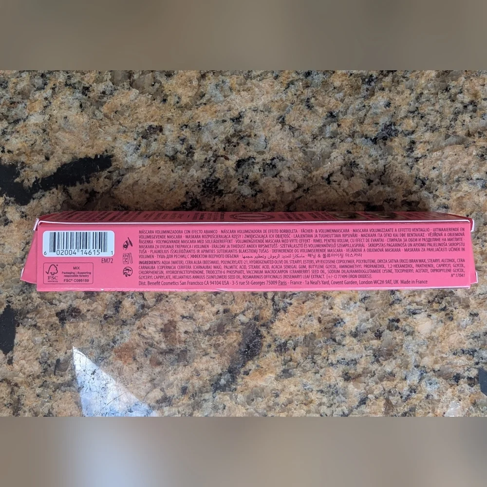 Benefit Fan Fest Waterproof Volumizing Mascara NIB